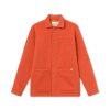 Forét Stay Wool Overshirt-Mandarine | Overshirts