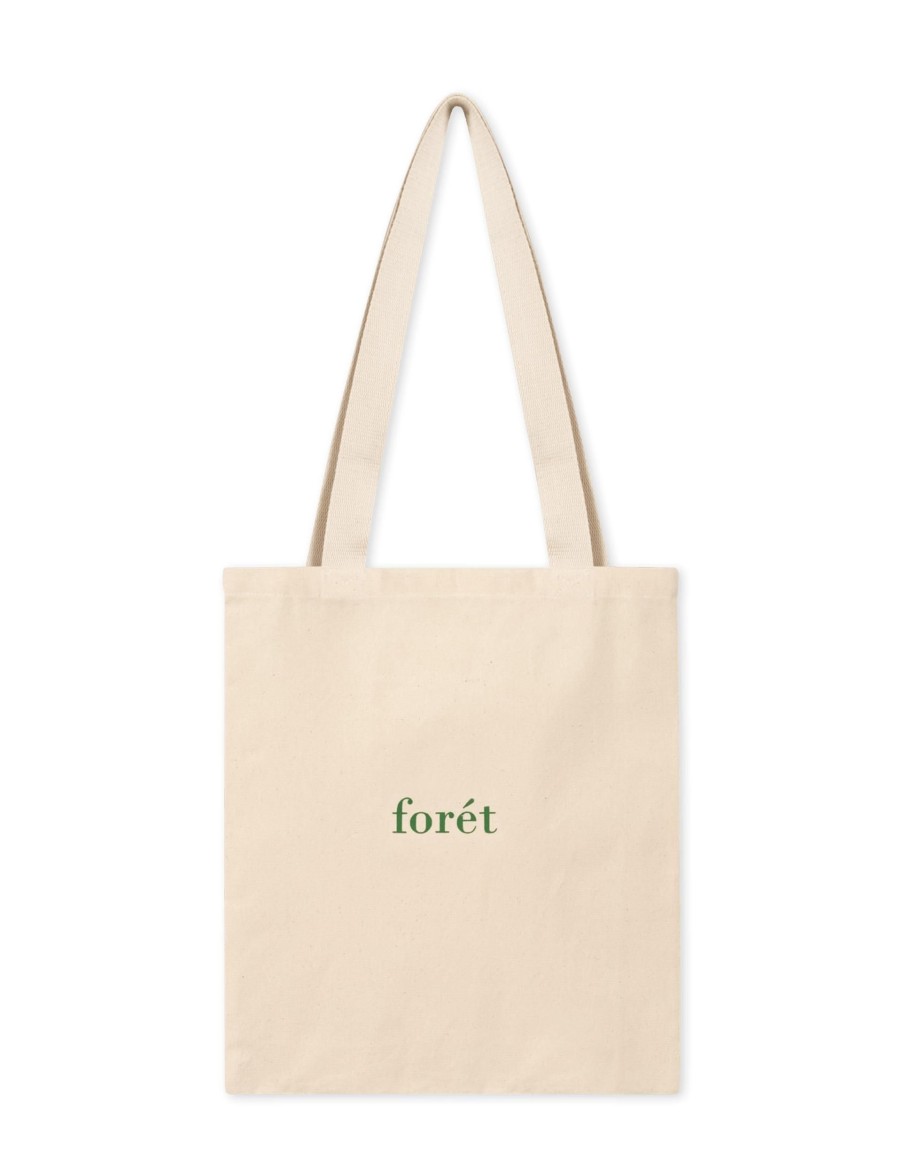 Forét Tote Bag-Natural/Green | Goods