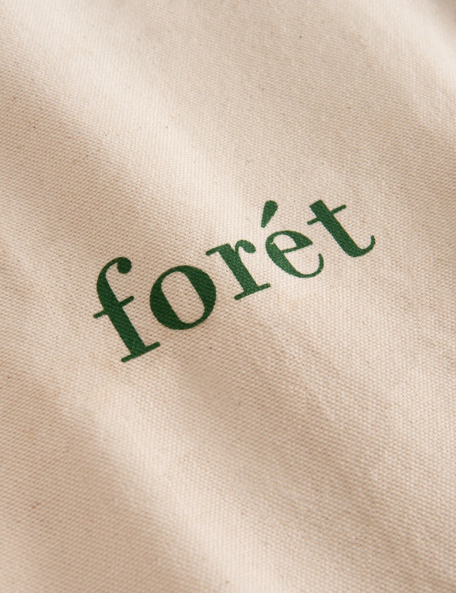 Forét Tote Bag-Natural/Green | Goods