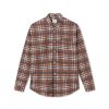 Forét Island Shirt-Brown Check | Shirts