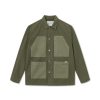 Forét Amble Overshirt-Army | Shirts