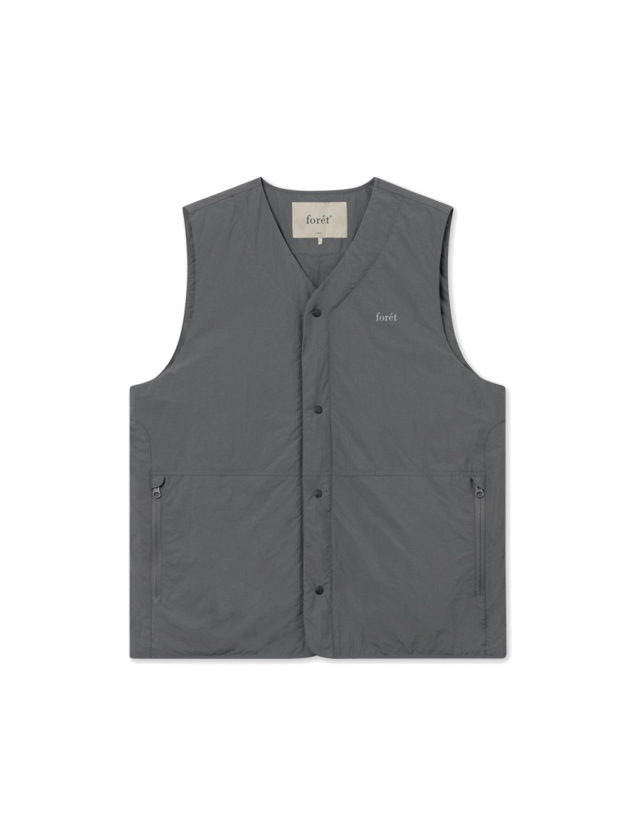 Forét Myst Liner Vest-Grey | Jackets