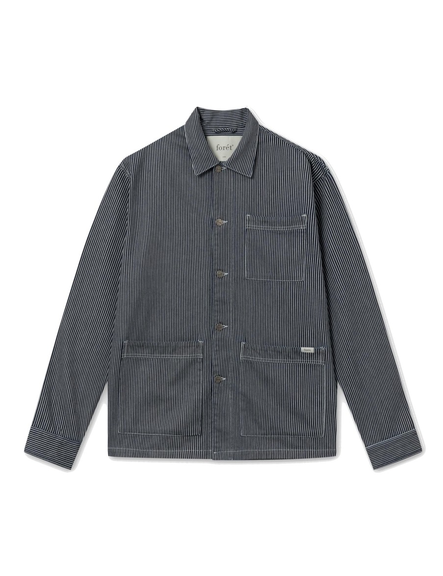 Forét Heyday Overshirt-Hickory | Shirts