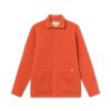 Forét Stay Wool Overshirt-Mandarine | Shirts