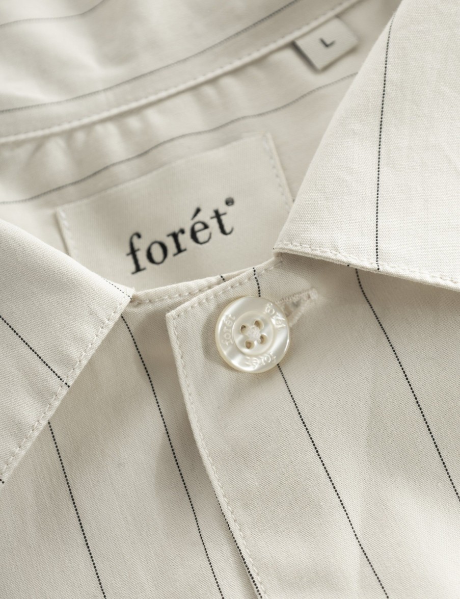 Forét Cruise Shirt-Cloude Stripe | Shirts