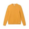 Forét Glen Cable Wool Knit-Amber | Sweatshirts