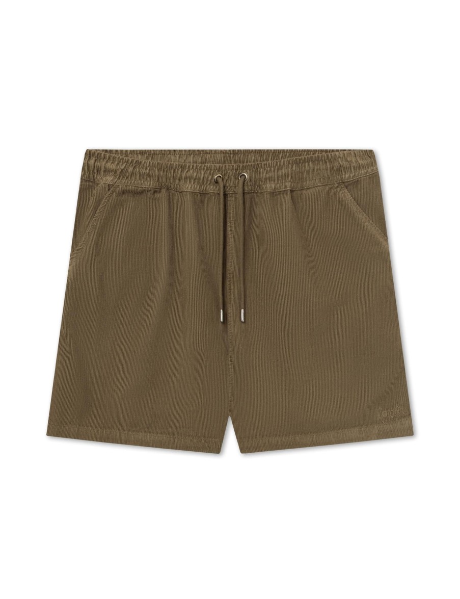 Forét Dose Corduroy Shorts-Army | Shorts