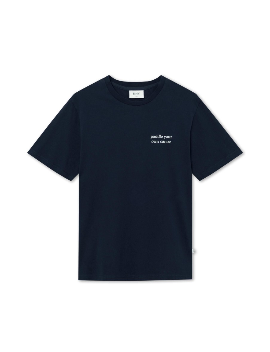 Forét Tip T-Shirt-Navy | T-Shirts