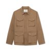 Forét Yoke Field Jacket-Khaki | Overshirts