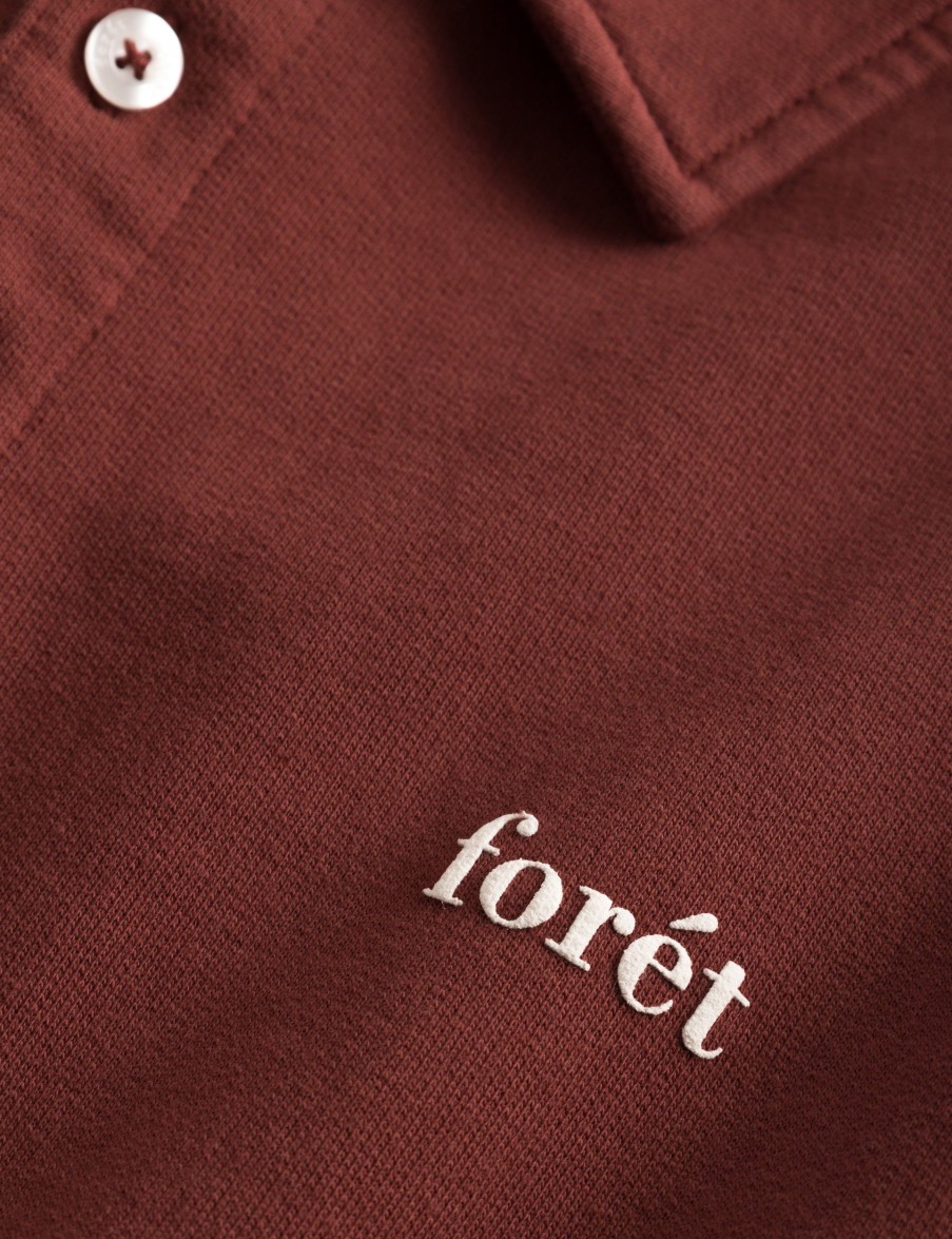 Forét Match Sweatshirt-Red Ochre | Sweatshirts