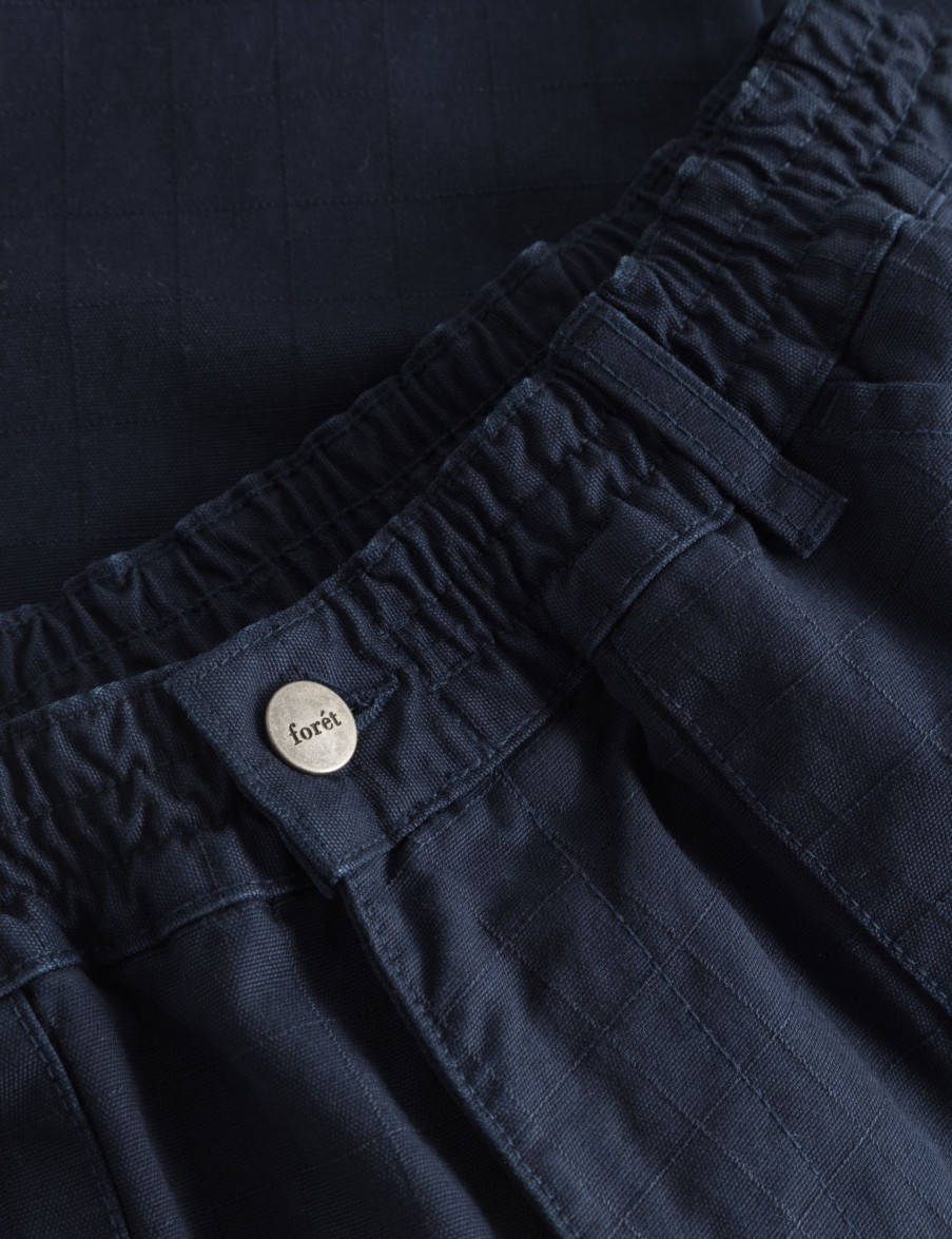 Forét Sienna Pants-Navy | Pants