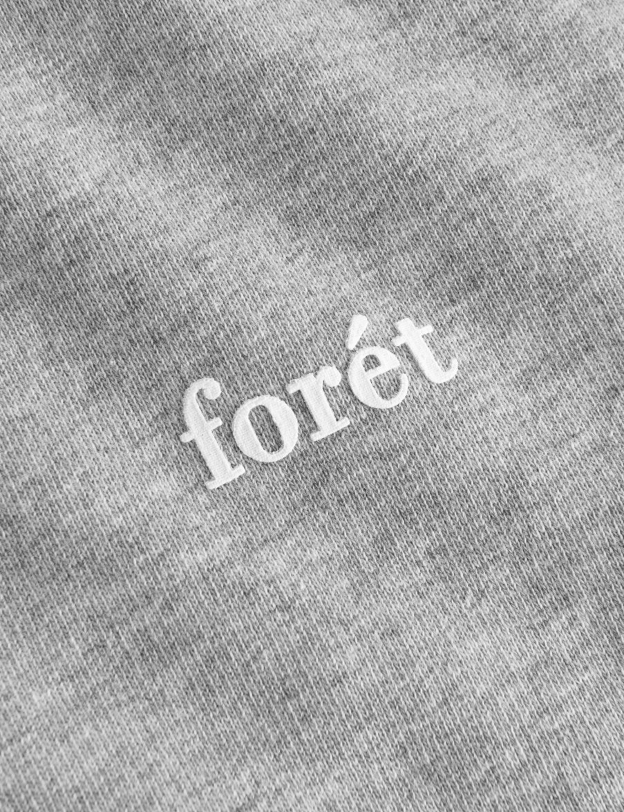 Forét Wind Longsleeve-Light Grey Mel | T-Shirts