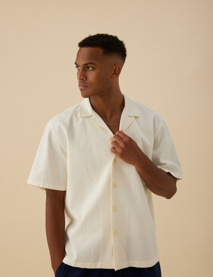 Forét Peer Ss Shirt-Cloud | Shirts