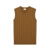 Forét Flume Knit Vest-Rubber | Vests