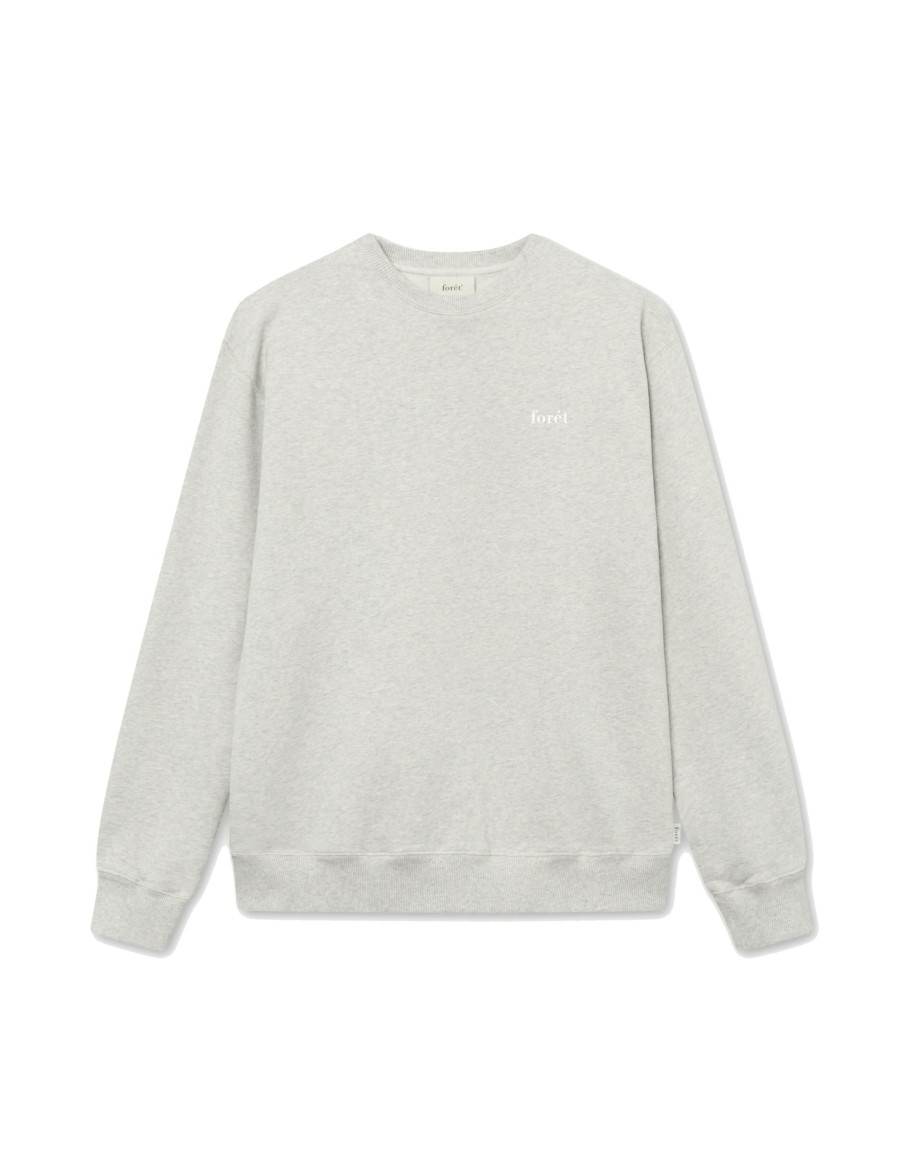 Forét Noon Sweatshirt-Snow Melange | Sweatshirts