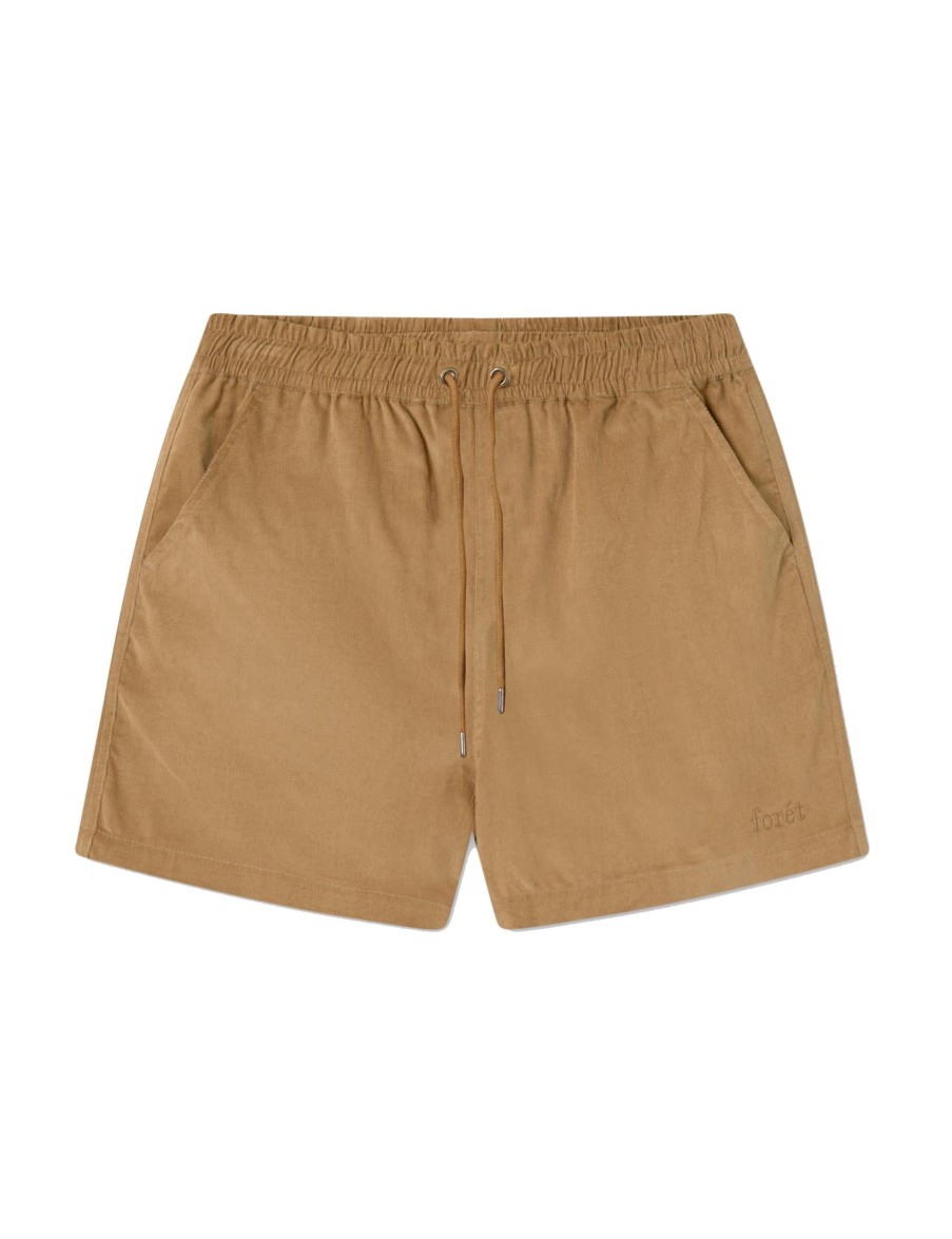 Forét Stroll Shorts-Khaki | Shorts