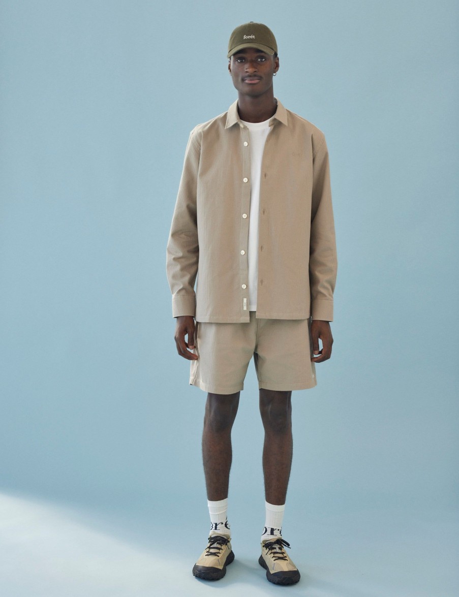 Forét Kelvin Shorts-Khaki | Shorts