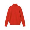 Forét Marsh Rib Turtleneck-Red | Knitwear