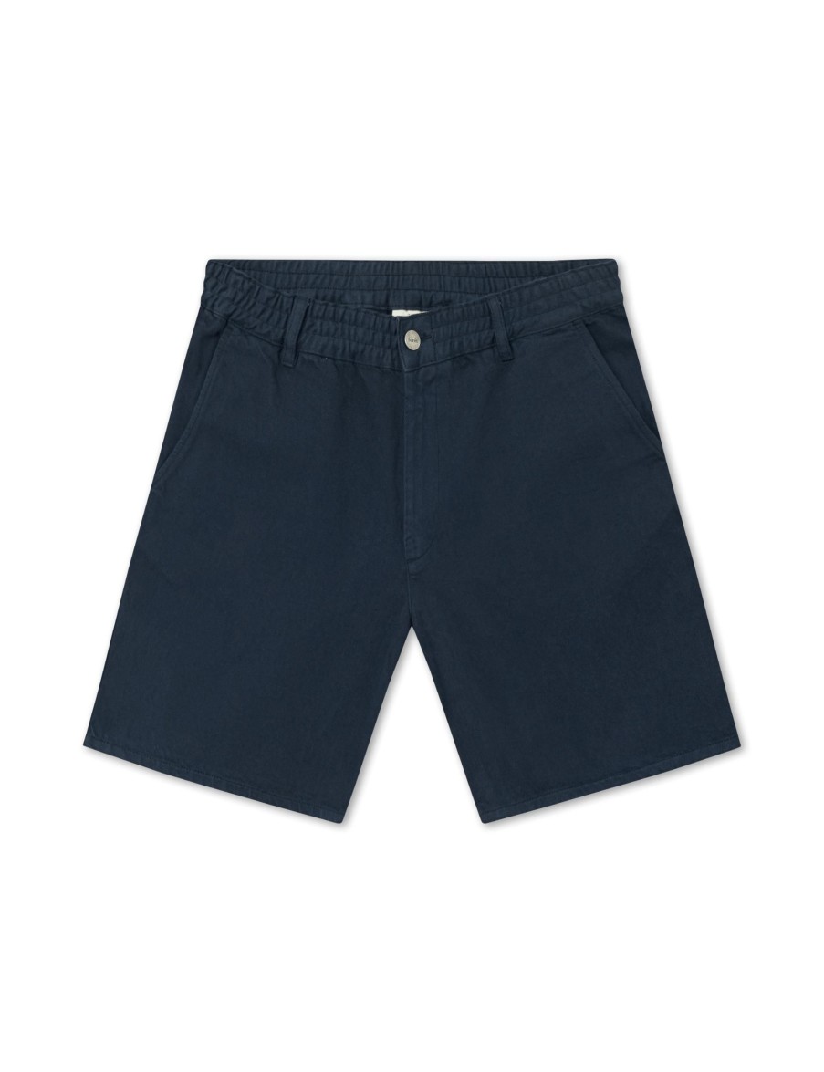 Forét Clay Shorts-Navy | Shorts