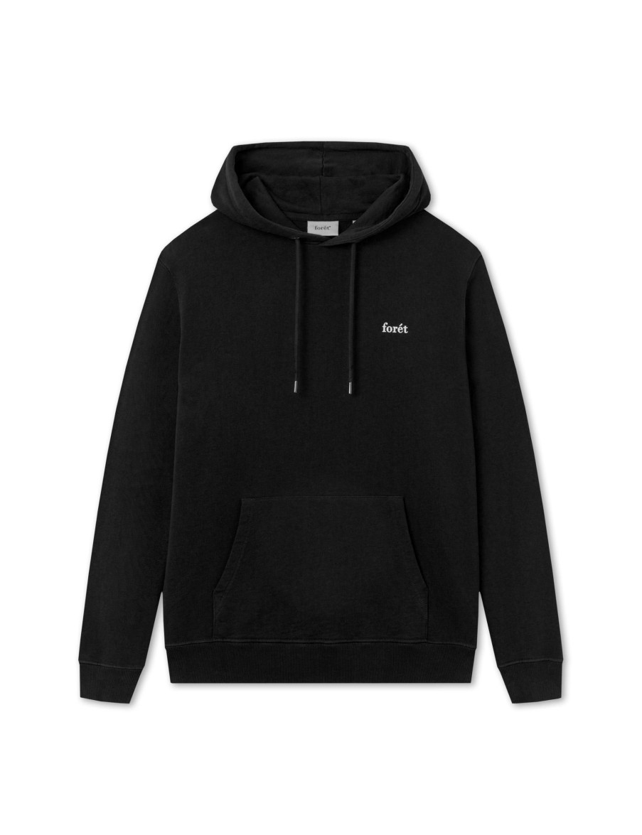 Forét Deer Hoodie-Black | Sweatshirts