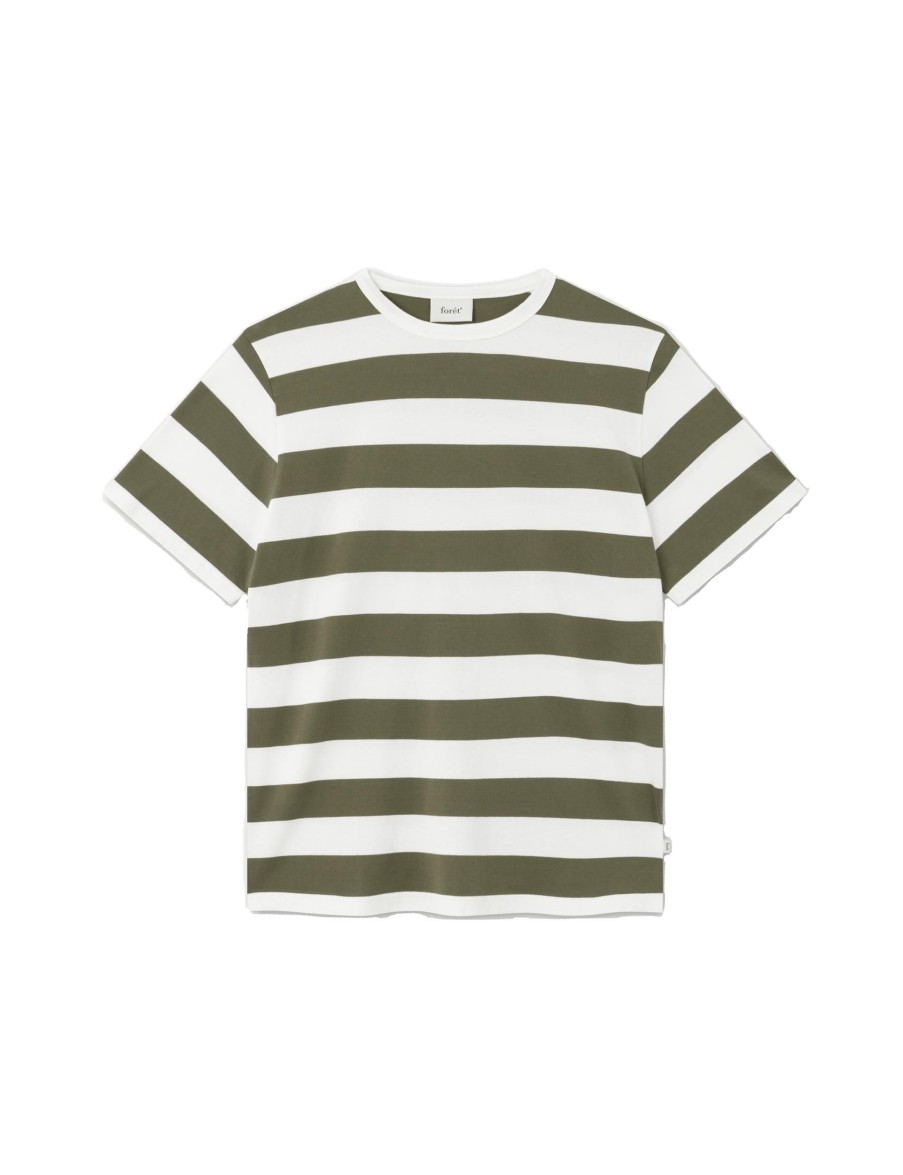 Forét Willow T-Shirt-Cloud/Army | T-Shirts