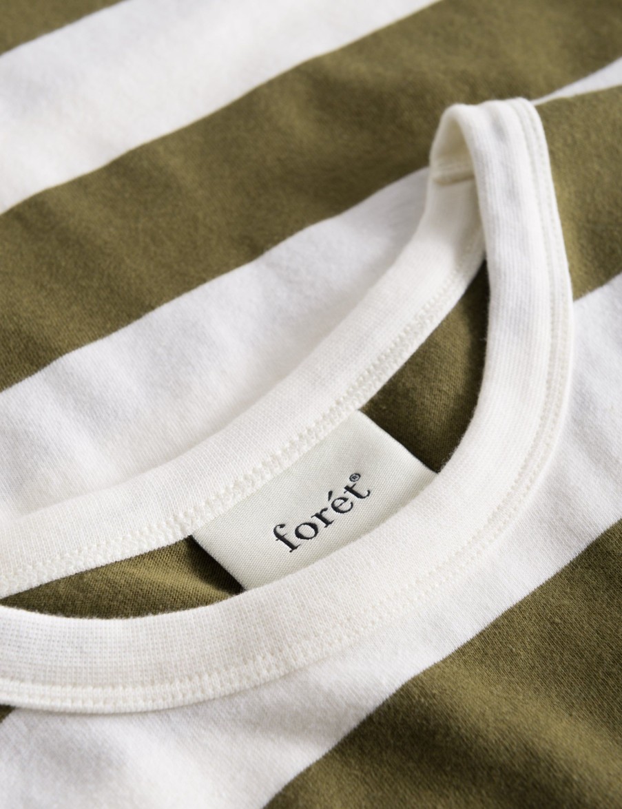 Forét Willow T-Shirt-Cloud/Army | T-Shirts