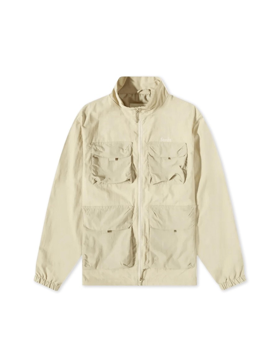 Forét Sizzle Jacket-Khaki | Jackets