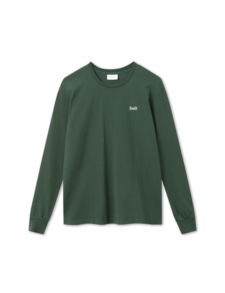 Forét Wind Longsleeve-Dark Green | T-Shirts