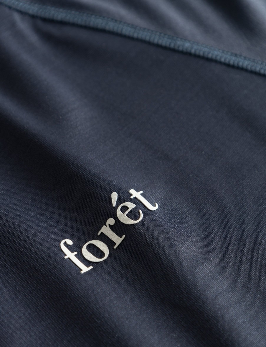 Forét Play Longsleeve-Navy/White | T-Shirts