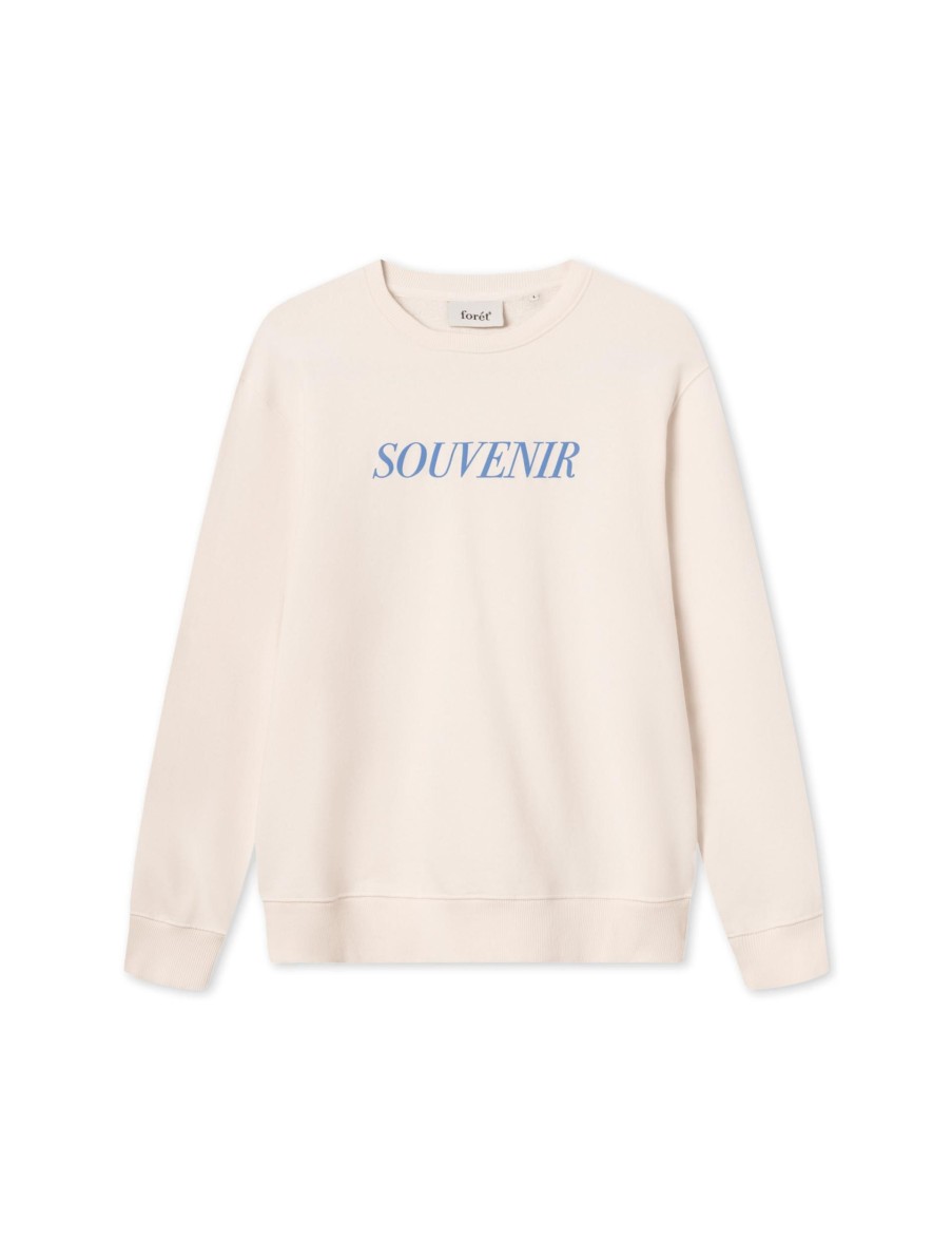 Forét Spur Sweatshirt-Cloud/Ocean | Sweatshirts