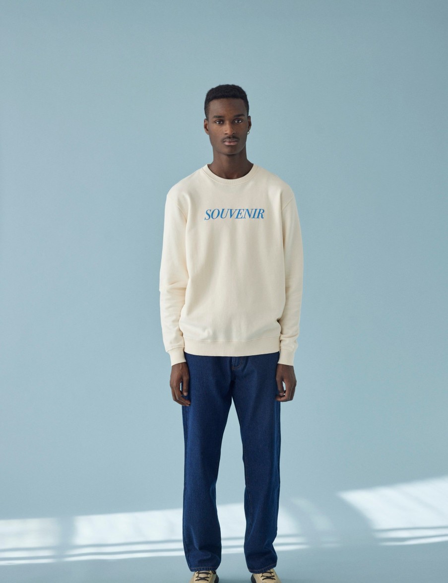 Forét Spur Sweatshirt-Cloud/Ocean | Sweatshirts