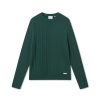 Forét Tundra Wool Cable Knit-Dark Green | Knitwear