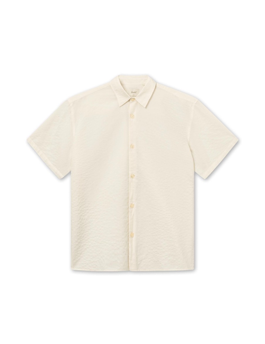 Forét Hatch Ss Shirt-Cloud | Shirts