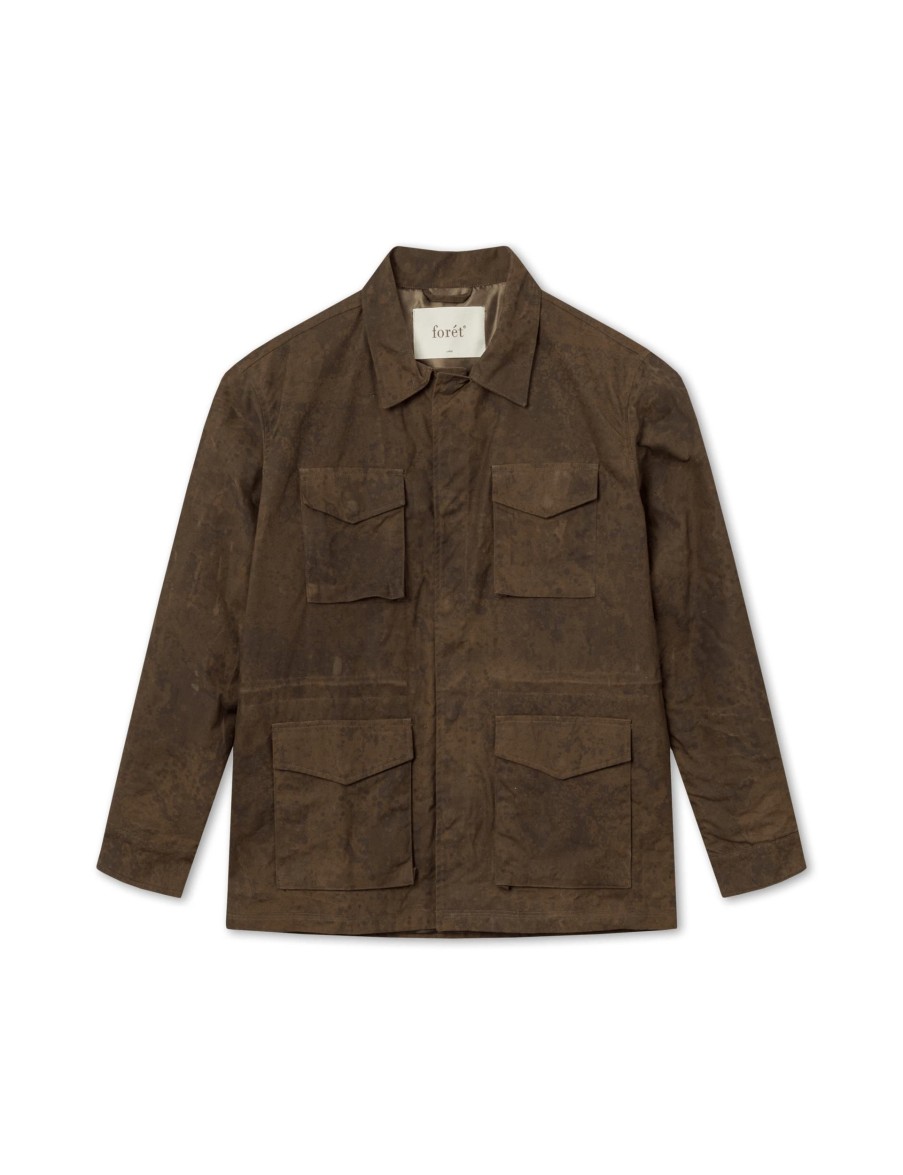 Forét Hike Field Jacket-Brown | Jackets