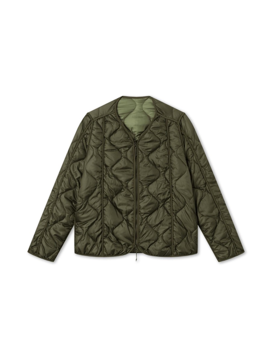 Forét Humid Reversible Liner Jacket-Army | Jackets