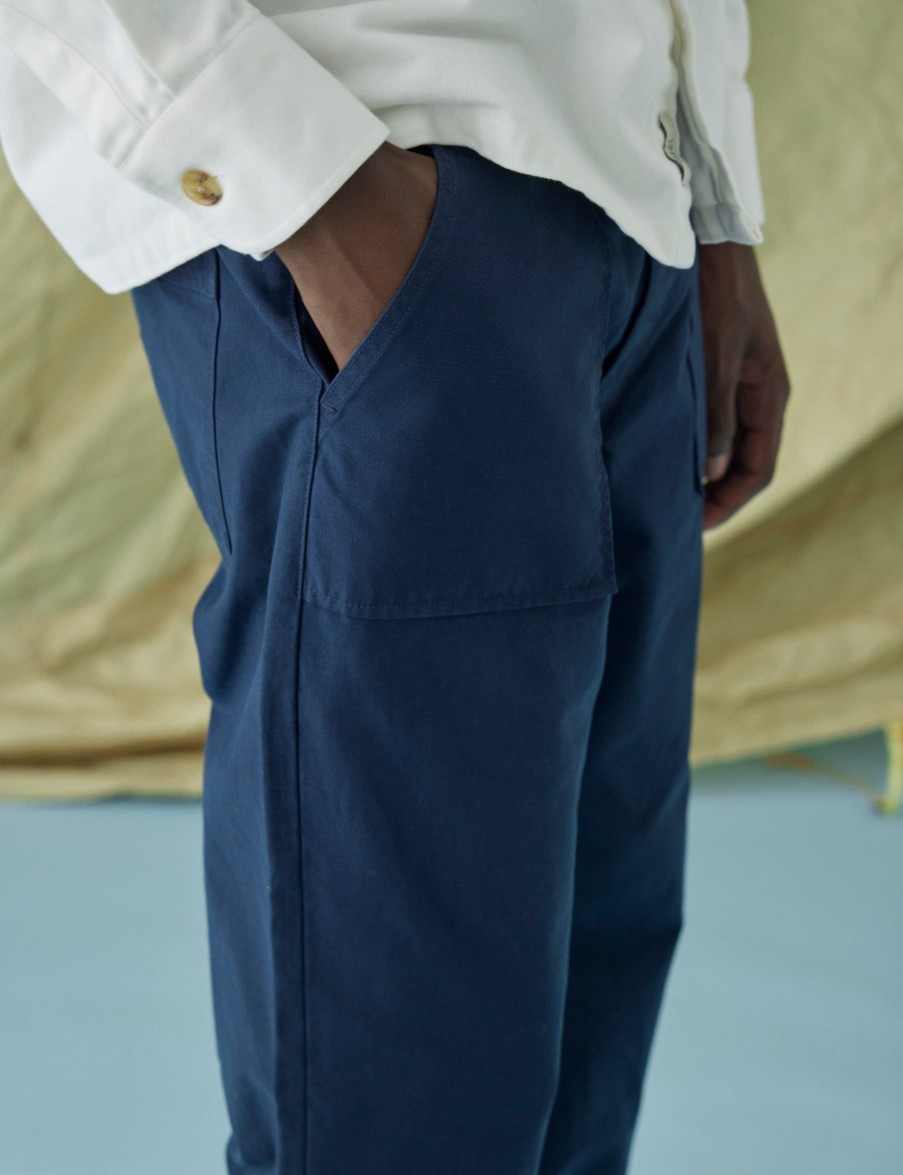 Forét Sierra Pants-Navy | Pants