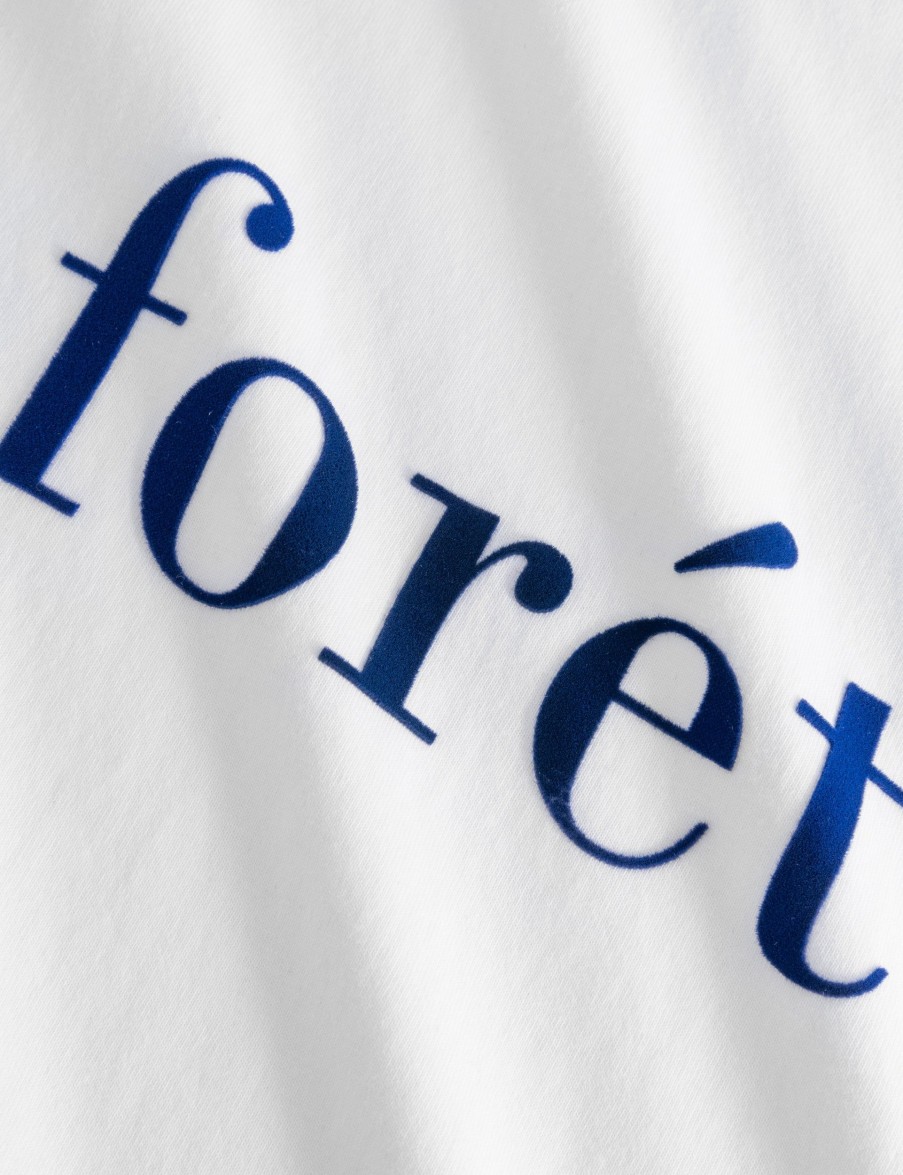 Forét Resin Multi T-Shirt-White/Blue | T-Shirts