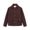 Forét Stay Wool Overshirt-Deep Brown | Knitwear