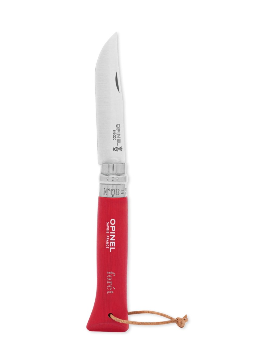 Forét Foret X Opinel Pocket Knife-Red | Outdoor Goods