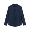 Forét Bush Seersucker Shirt-Navy | Shirts