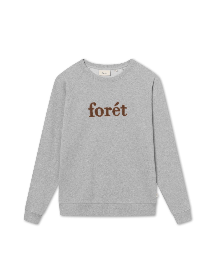 Forét Spruce Sweatshirt-Light Grey Mel | Sweatshirts