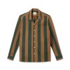 Forét Blunder Pyjamas Shirt-Rubber/Dark Green | Accessories