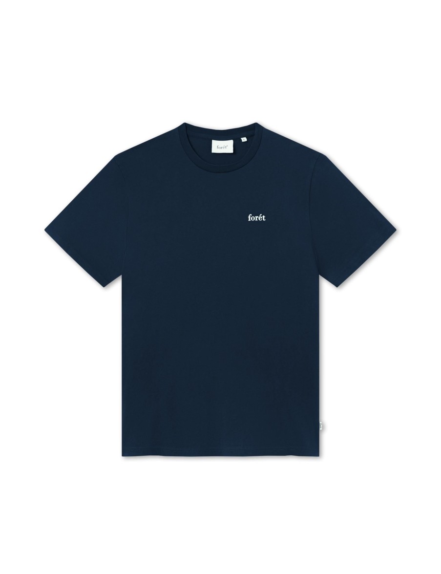 Forét Air T-Shirt-Navy | T-Shirts