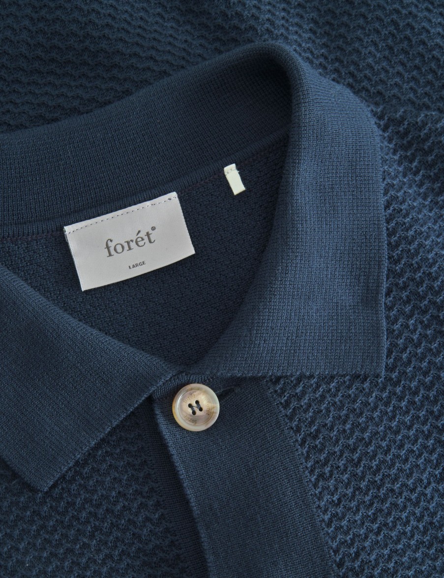 Forét Boat Knit-Navy | Sweatshirts