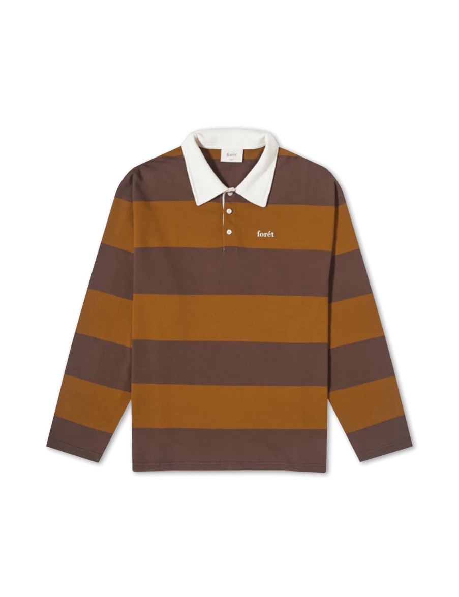 Forét Match Sweatshirt-Brown | Sweatshirts