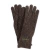 Forét Neo Puzzle Gloves-Brown | Knitwear