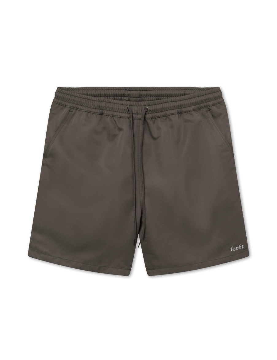 Forét Away Swim Shorts-Stone | Swimwear