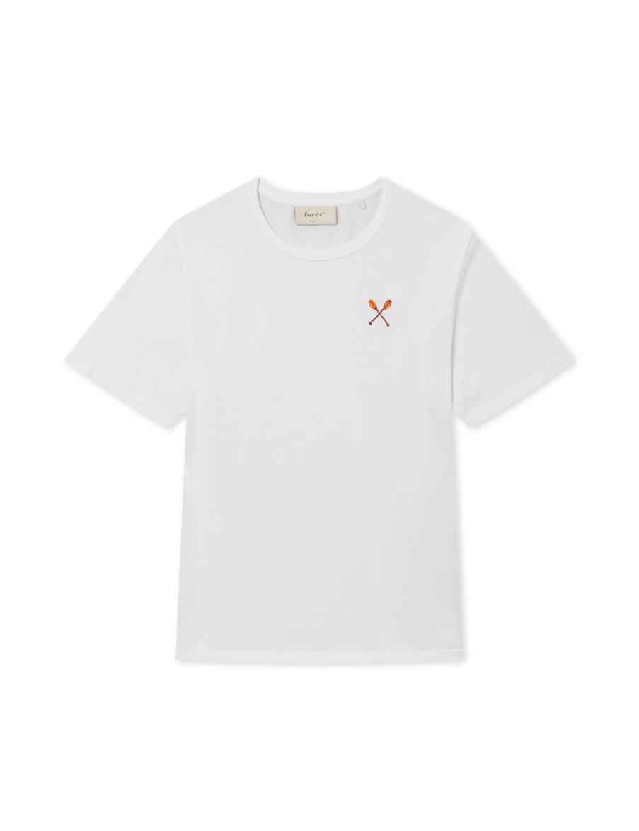 Forét Sail T-Shirt-White | T-Shirts