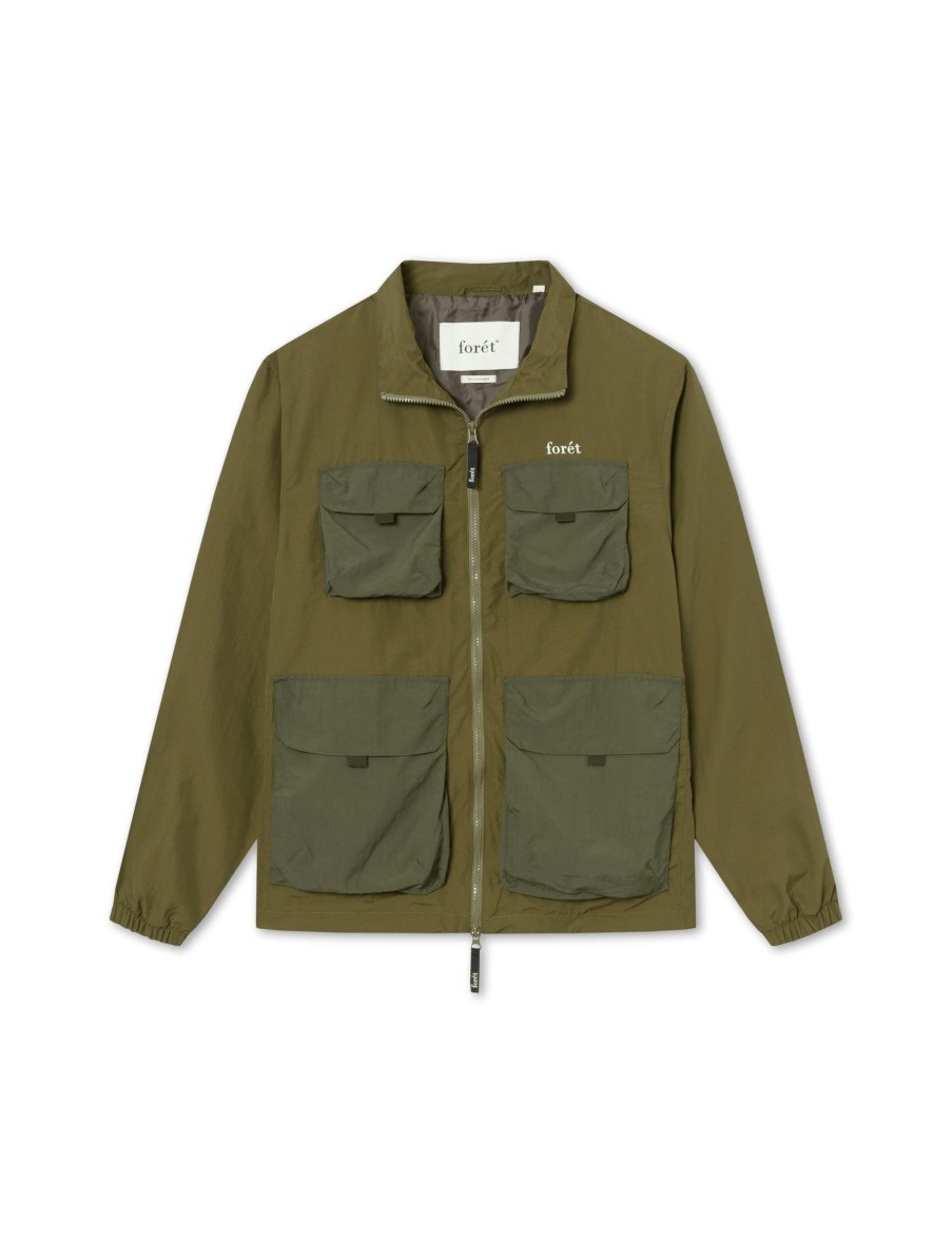 Forét Sizzle Jacket-Army | Jackets