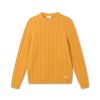 Forét Glen Cable Wool Knit-Amber | Knitwear